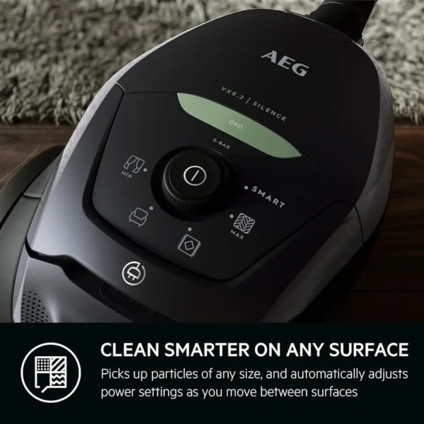 جاروبرقی 600 وات آ ا گ مدل VX82-1-ÖKO - Image 3