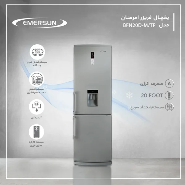 یخچال فریزر 20 فوت امرسان مدل CB46B - Image 5